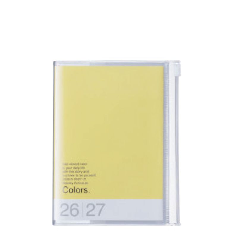 Marks Tokyo Edge 2026/27 Almanakk Vertical A6, Yellow 