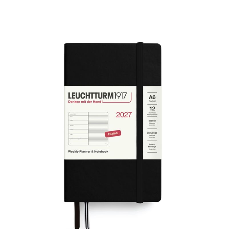 LT Weekly Planner & Notebook 2027 A6 Soft
