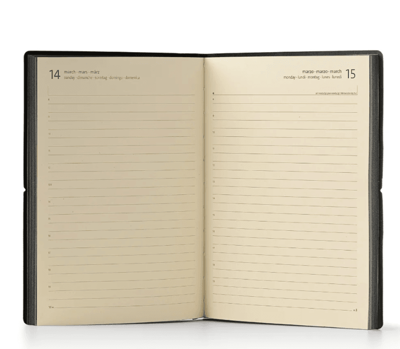 CIAK 2027 Black DAILY Planner 