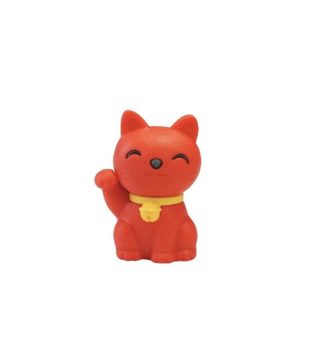 Hovedbilde IWAKO Puzzle Viskelær, Red cat
