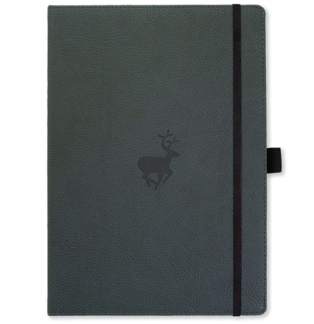 Hovedbilde Dingbats Wildlife Notatbok A4, Green Plain