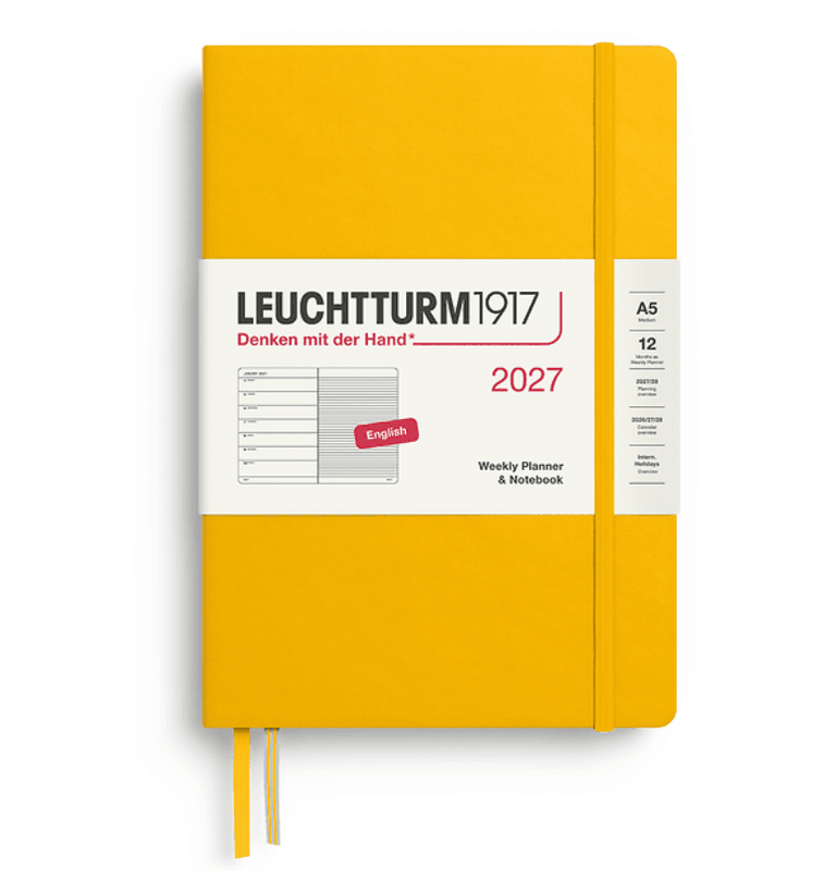 LT Weekly Planner & Notebook 2027 Softcover A5 