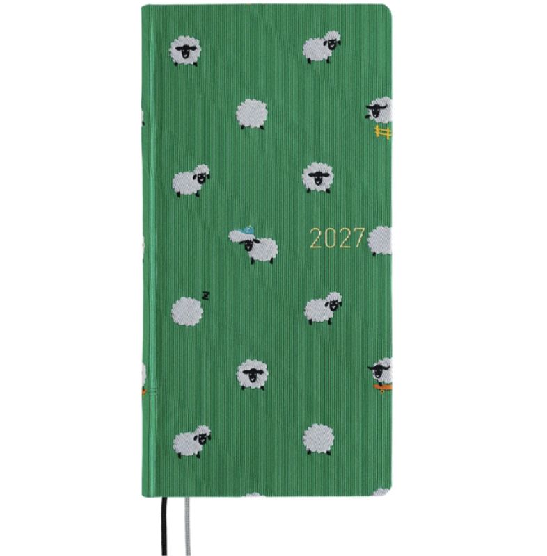 HOBONICHI Weeks 2027 Bow&Tie; Sheep Sheep Sheep