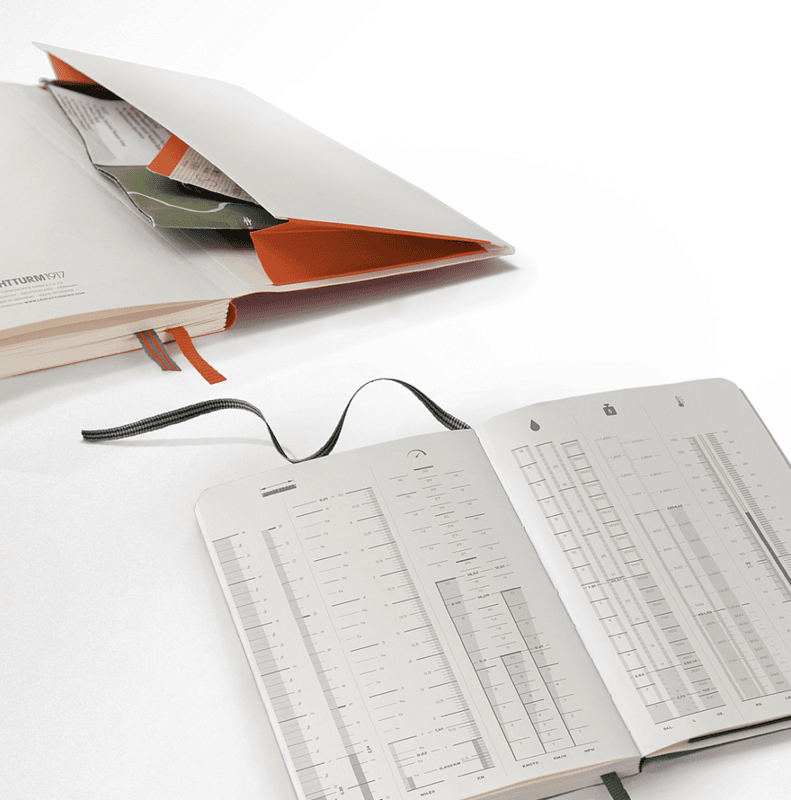LT OUTLINES Notatbok B6+ Softcover Dotted, Blue