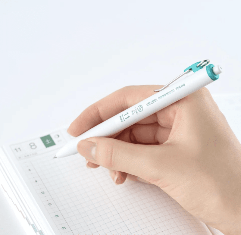 HOBONICHI TSUKI no IRO UNIBALL ONE July-Dec Set