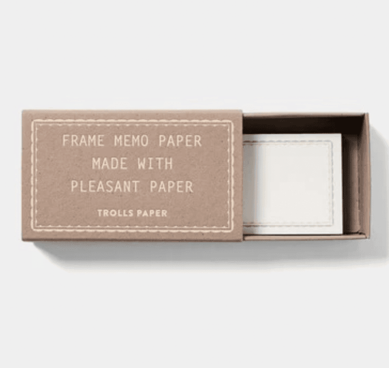 TROLLS PAPER Memo Paper Frame 