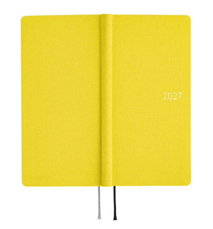 HOBONICHI Weeks 2027 Canaria Yellow