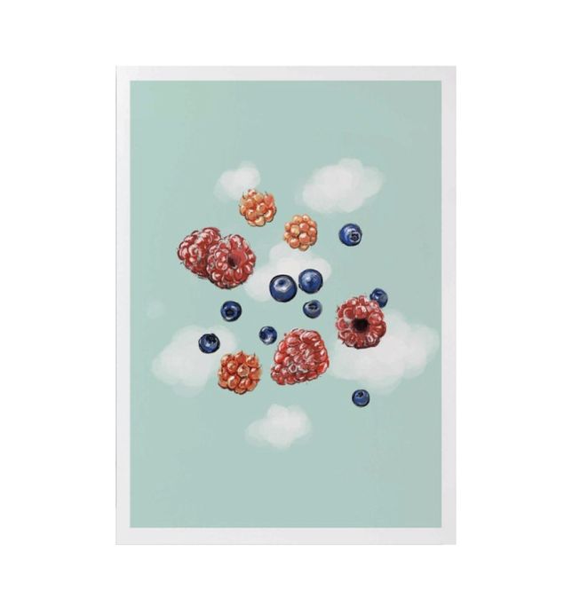 Hovedbilde Memio Foldekort m konvolutt BERRY DREAM