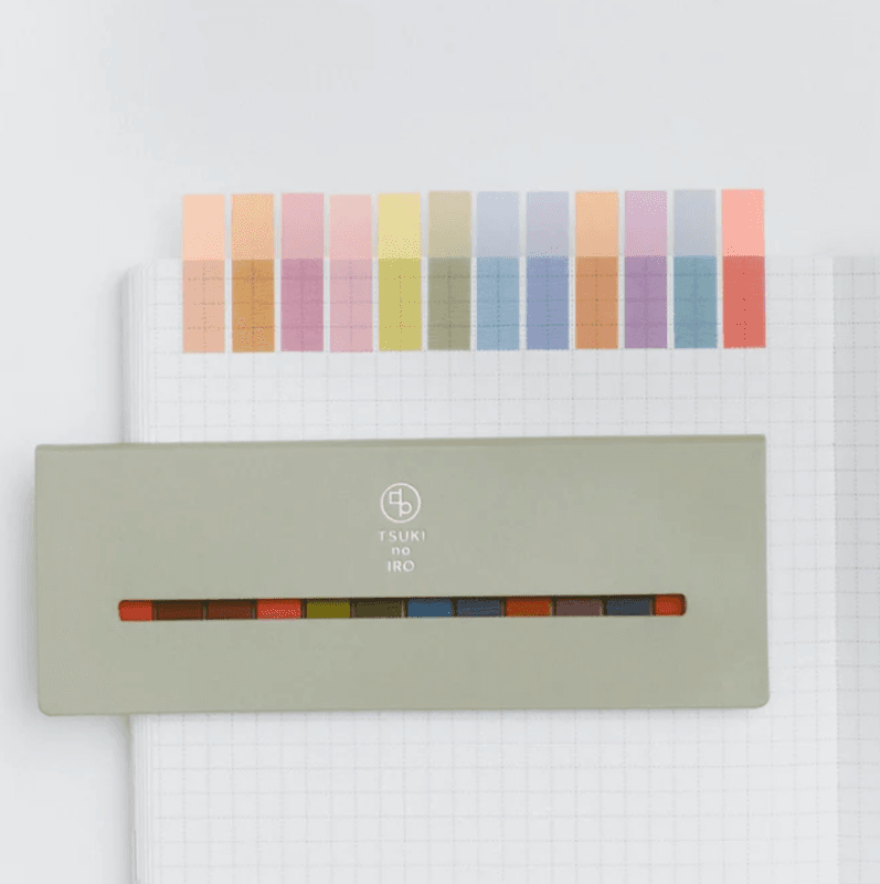 HOBONICHI TSUKI no IRO Translucent Sticky Notes