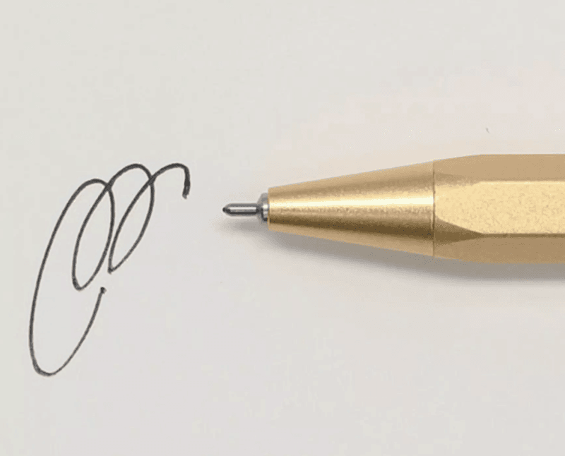 Marks Gel Brass Ballpointpen 